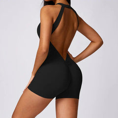 Ladies Black Bodysuit 1