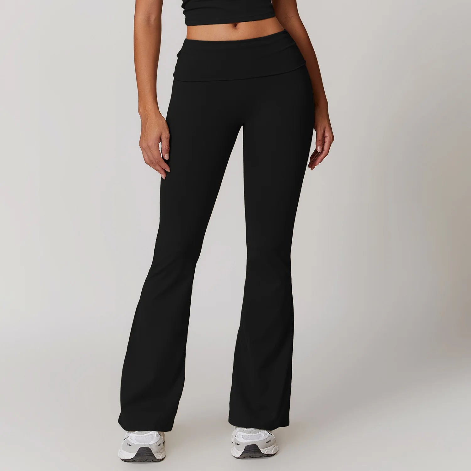 high waist flare leggings 7