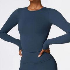 Long Sleeve Activewear Top 1