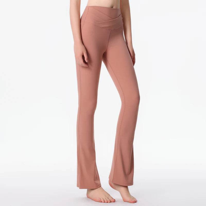Grey Flare Leggings: Perfect Fit for Every Body Shape - LANIZI