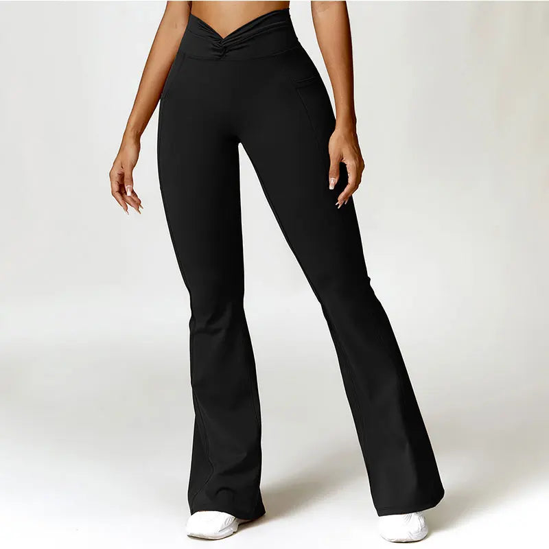 Women's Flare Leggings black 1