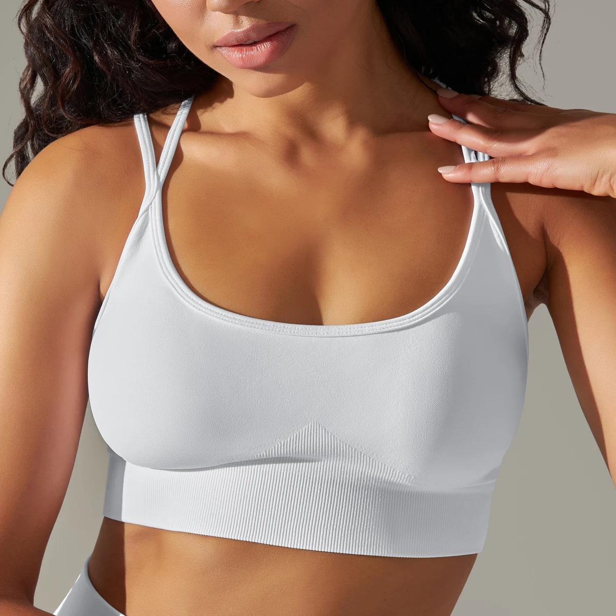 white sports bra 6