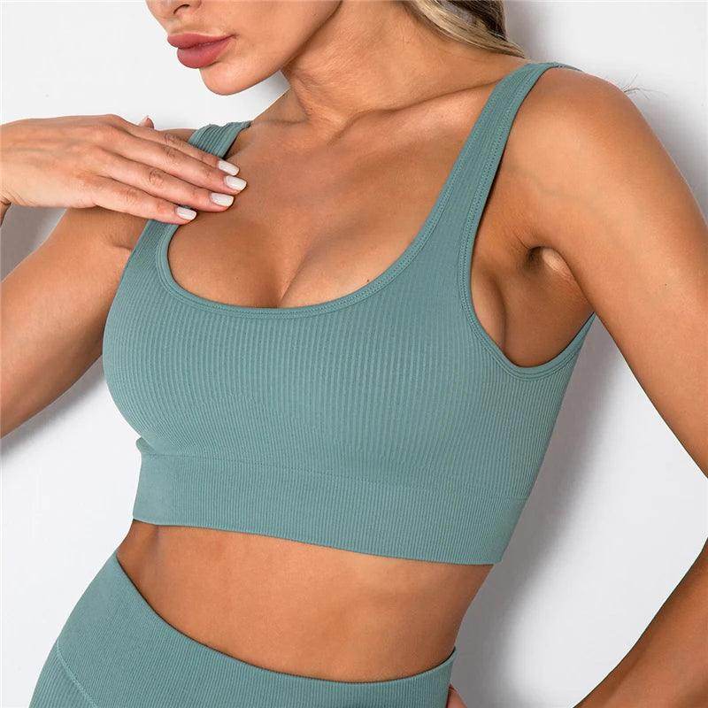 Supportive Sports Bras for Women's Workout - LANIZI